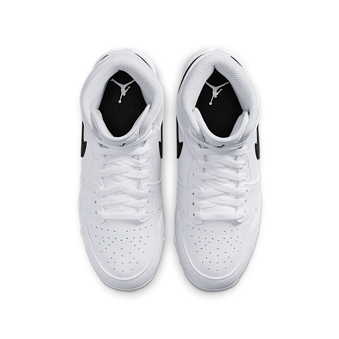 Air Jordan 1 Mid Cleat White Black