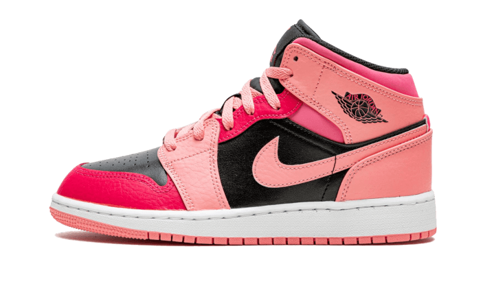 Air Jordan 1 Mid Coral Chalk