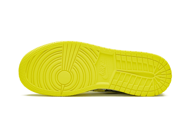 Air Jordan 1 Mid Dynamic Yellow Floral
