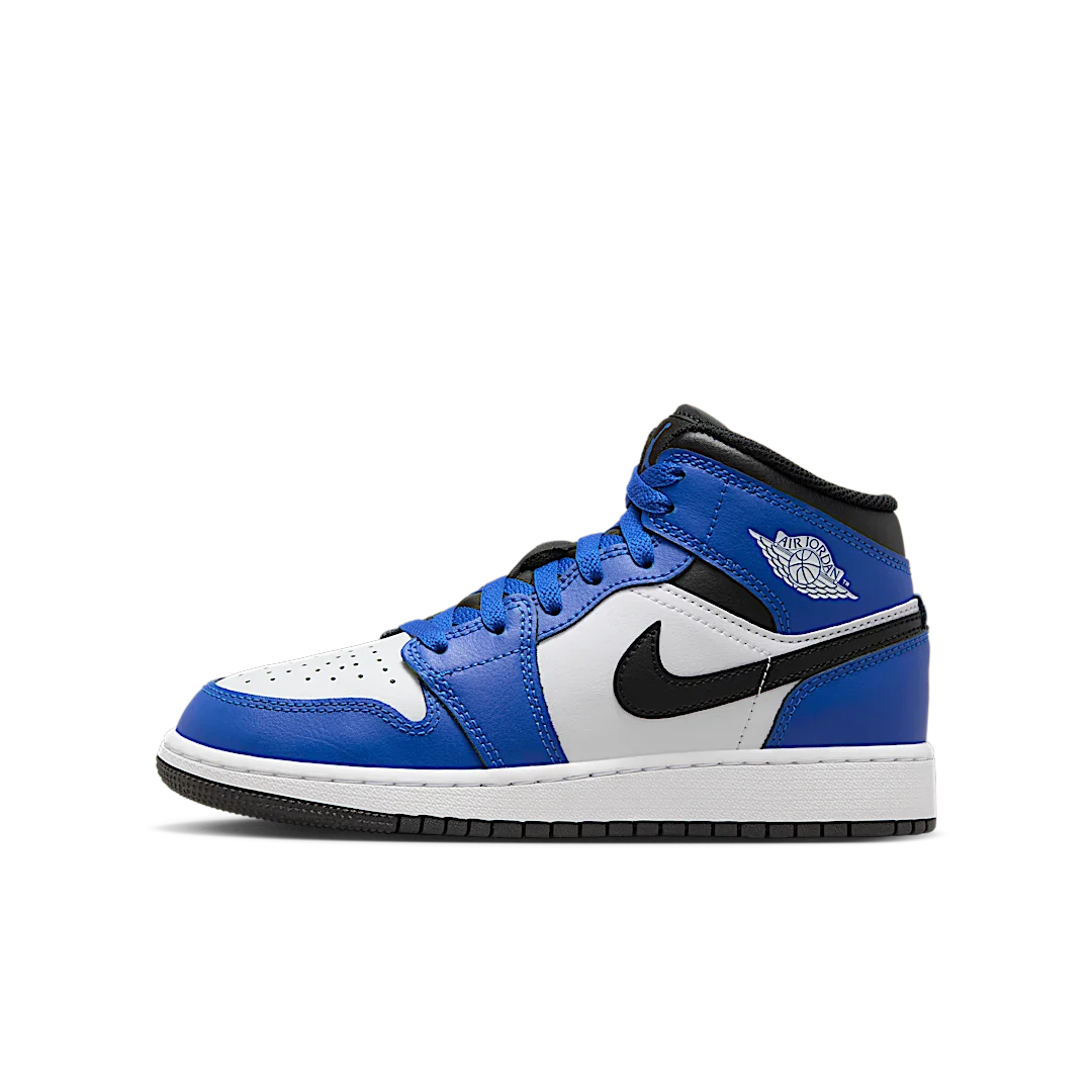 Air Jordan 1 Mid Game Royal White Black