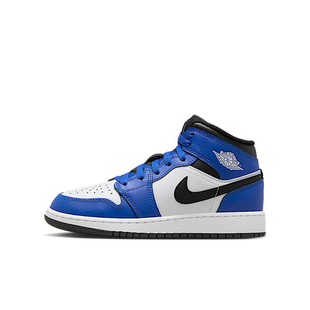 Air Jordan 1 Mid Game Royal White Black
