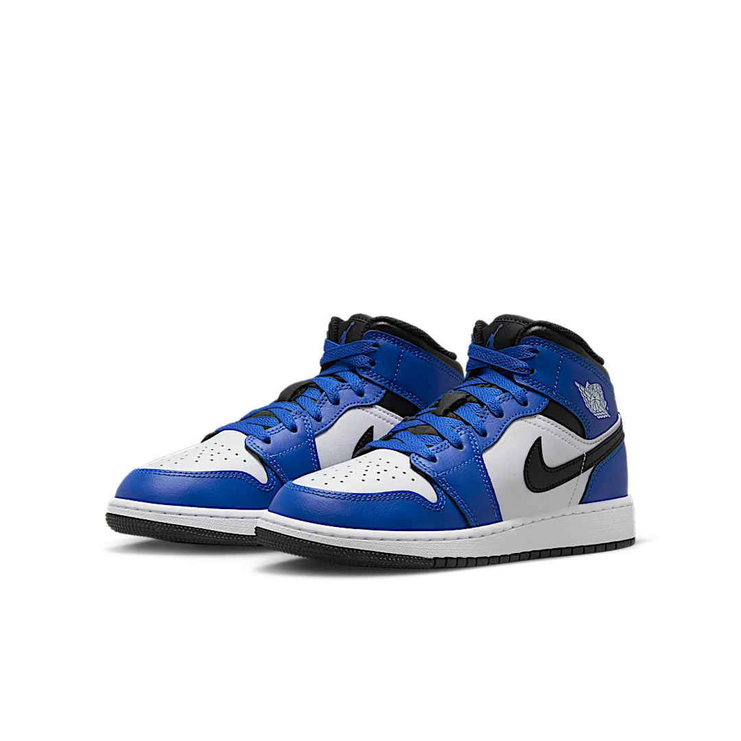 Air Jordan 1 Mid Game Royal White Black