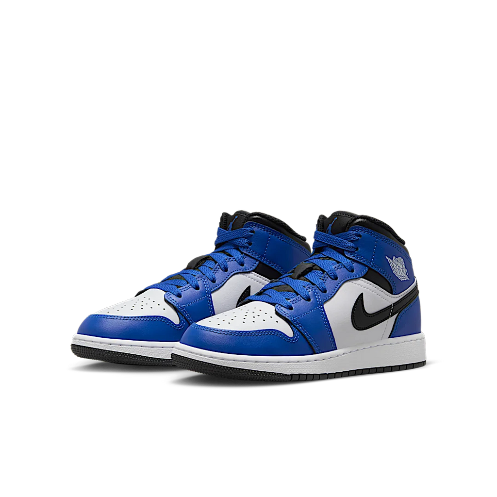 Air Jordan 1 Mid Game Royal White Black