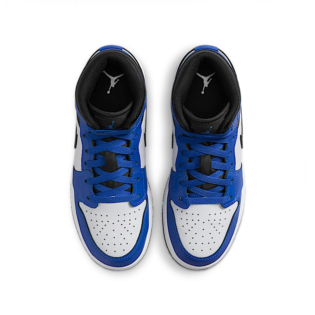 Air Jordan 1 Mid Game Royal White Black