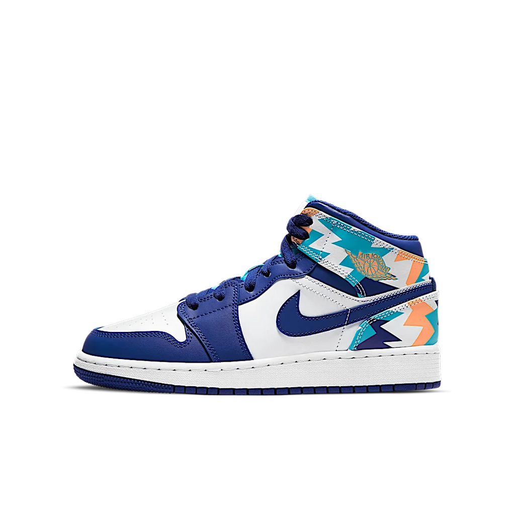 Air Jordan 1 Mid Geometric Print