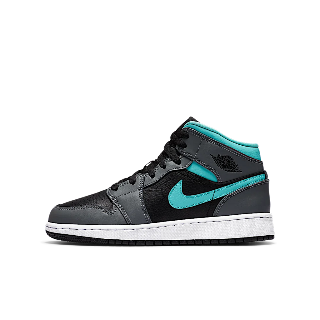 Air Jordan 1 Mid Grey Aqua