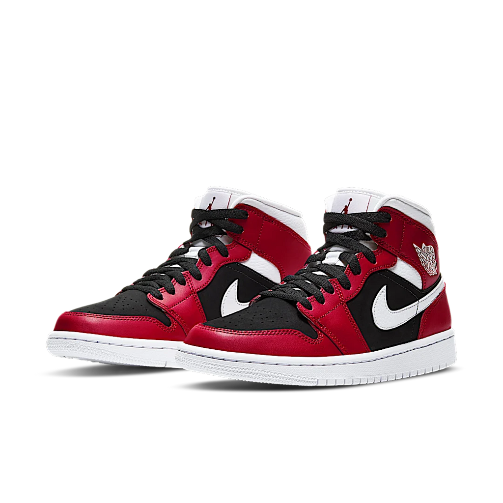Air Jordan 1 Mid Gym Red Black