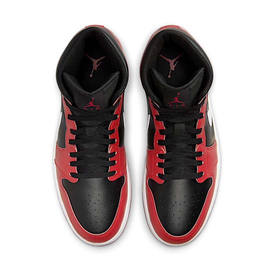 Air Jordan 1 Mid Gym Red Black White (2024)