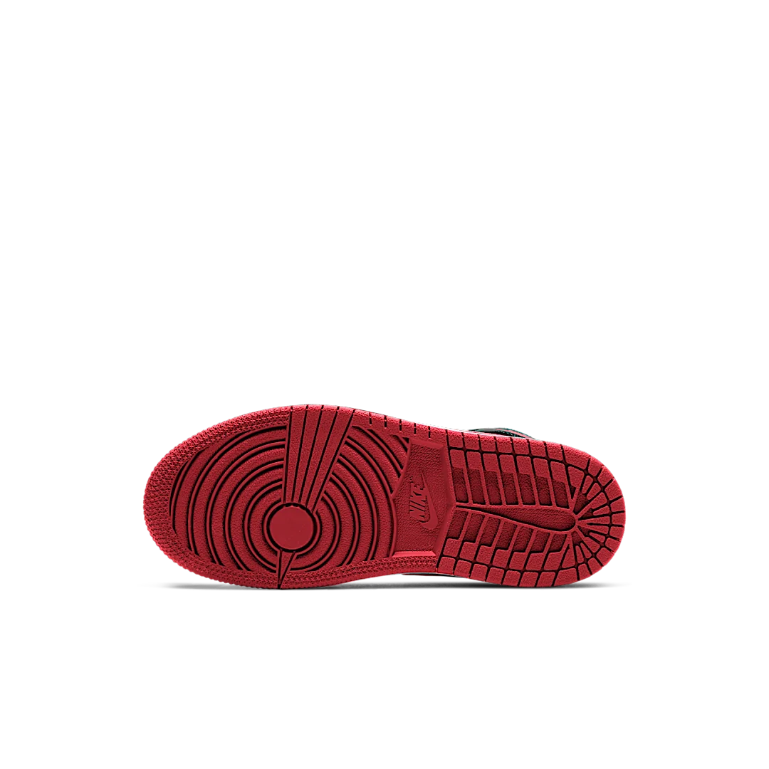 Air Jordan 1 Mid Gym Red Black White (PS)
