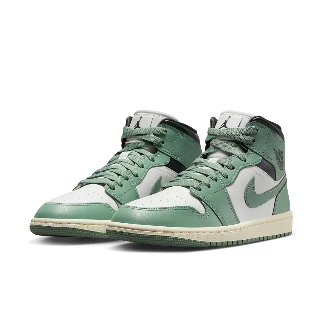 Air Jordan 1 Mid Jade Smoke