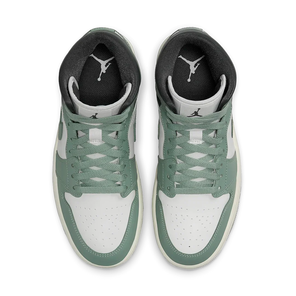 Air Jordan 1 Mid Jade Smoke