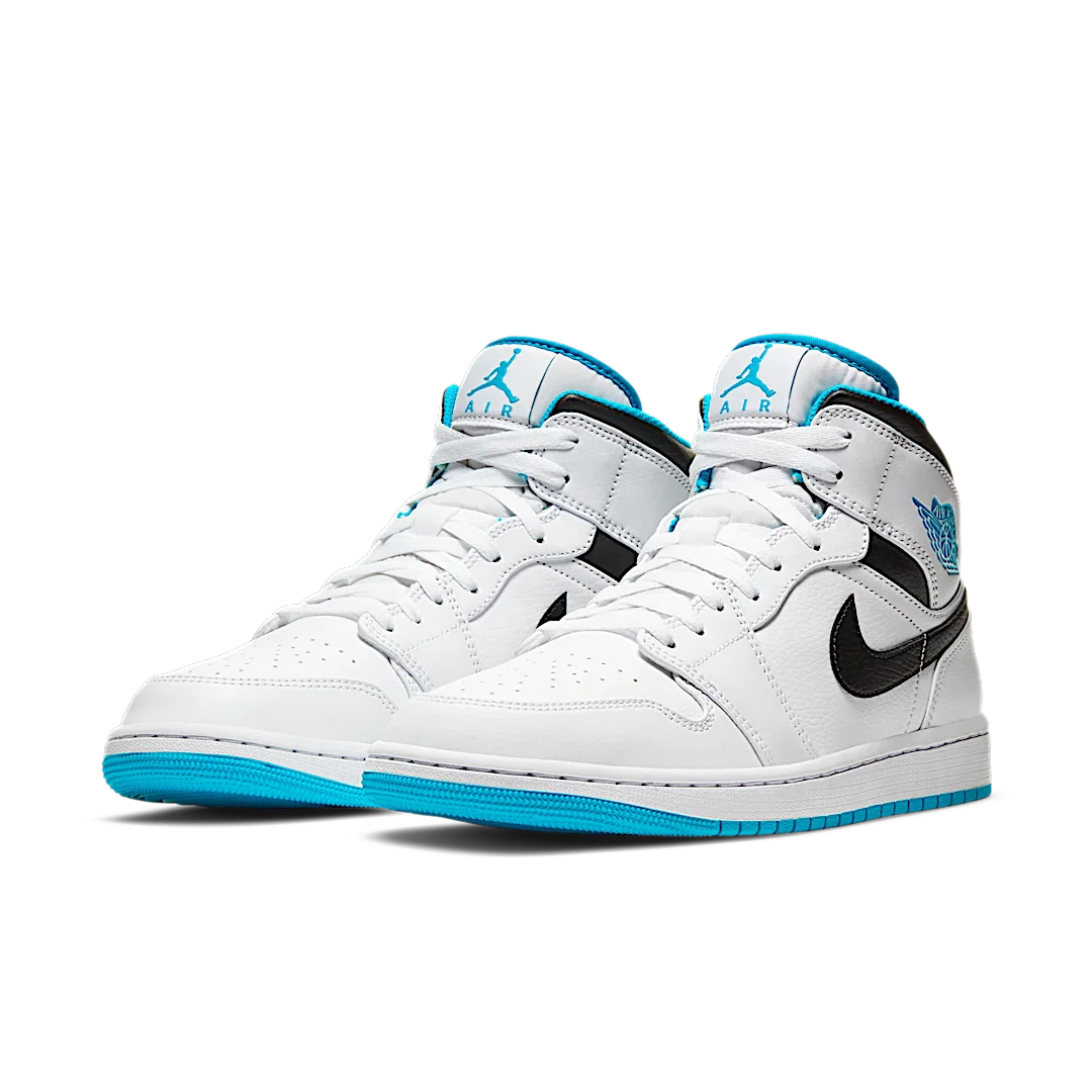 Air Jordan 1 Mid Laser Blue
