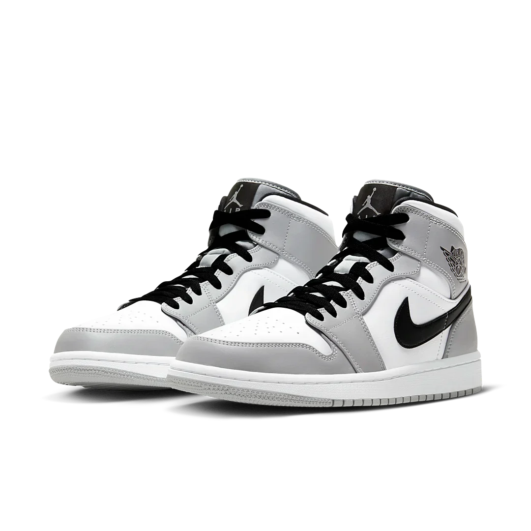 Air Jordan 1 Mid Light Smoke Grey