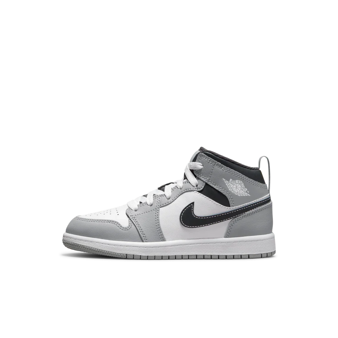 Air Jordan 1 Mid Light Smoke Grey (2022) (PS)