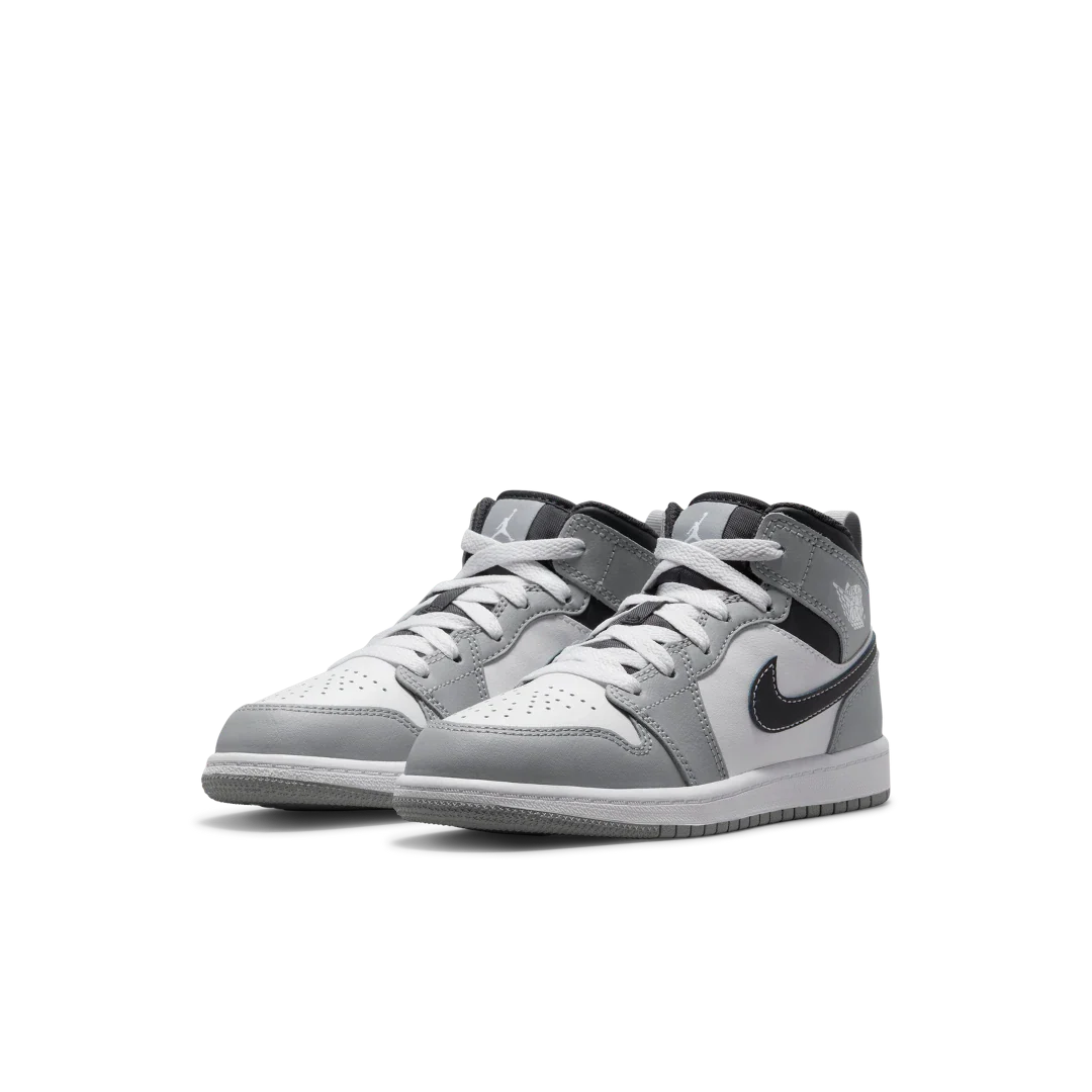 Air Jordan 1 Mid Light Smoke Grey (2022) (PS)
