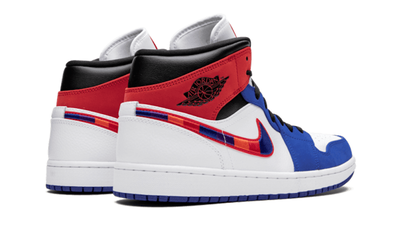 Air Jordan 1 Mid Multi-Color Swoosh