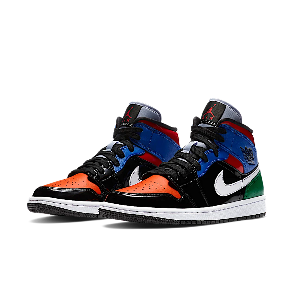 Air Jordan 1 Mid Multi Patent