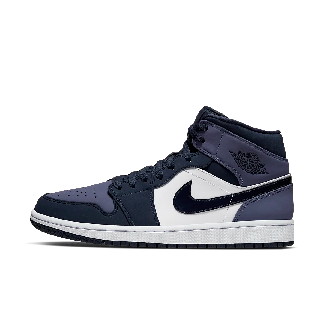 Air Jordan 1 Mid Obsidian Sanded Purple
