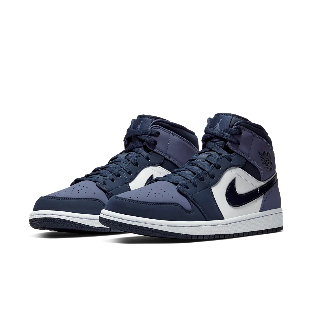 Air Jordan 1 Mid Obsidian Sanded Purple