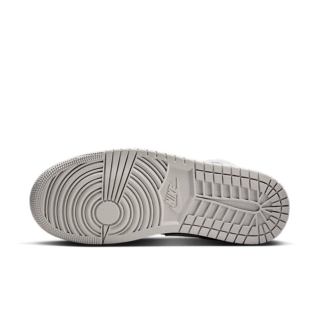 Air Jordan 1 Mid Photon Dust Atmosphere Grey