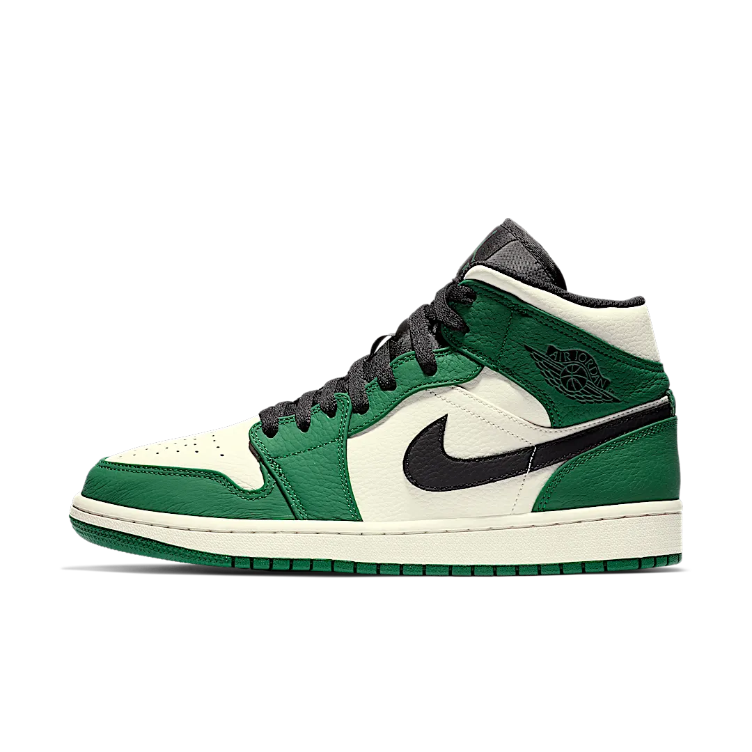 Air Jordan 1 Mid Pine Green