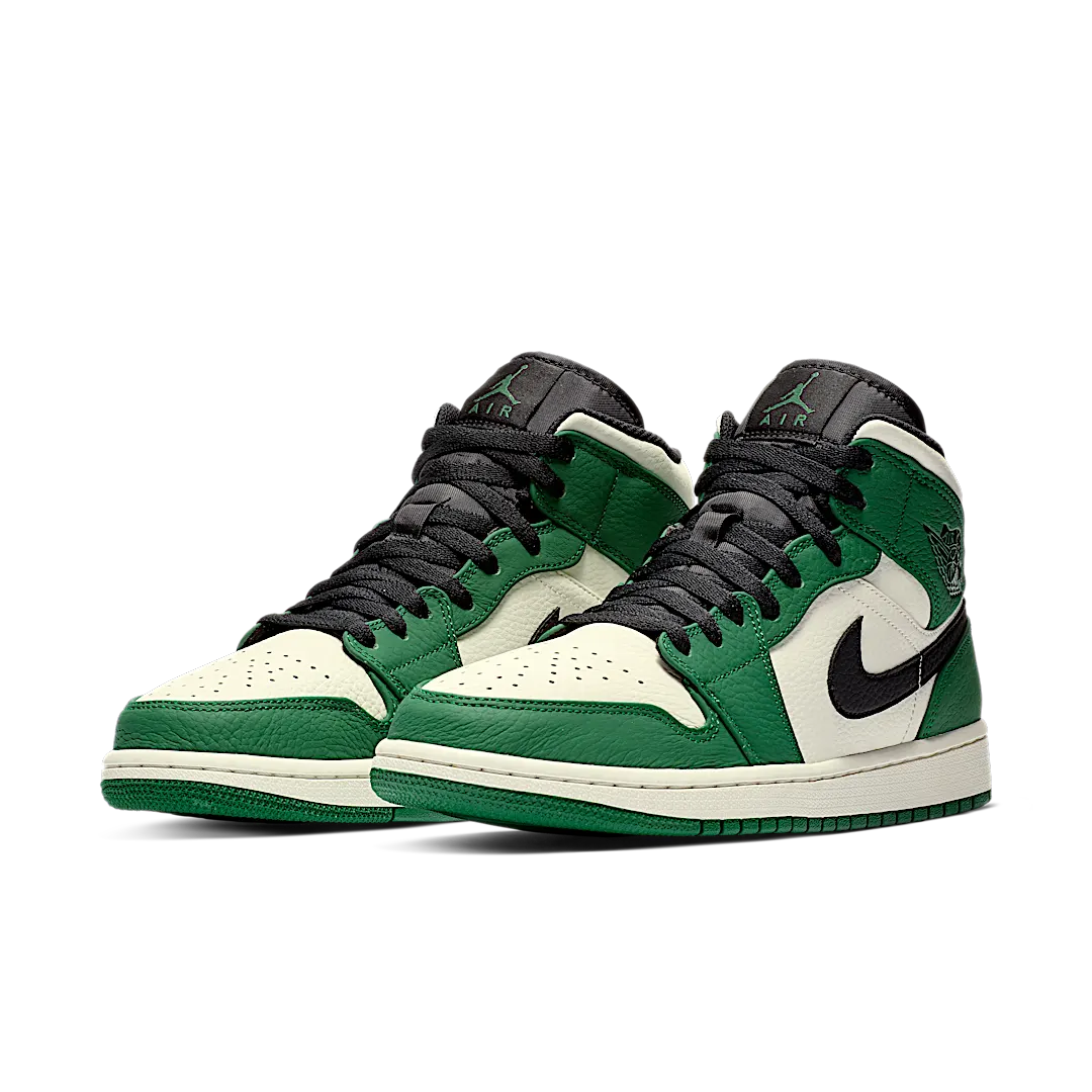 Air Jordan 1 Mid Pine Green
