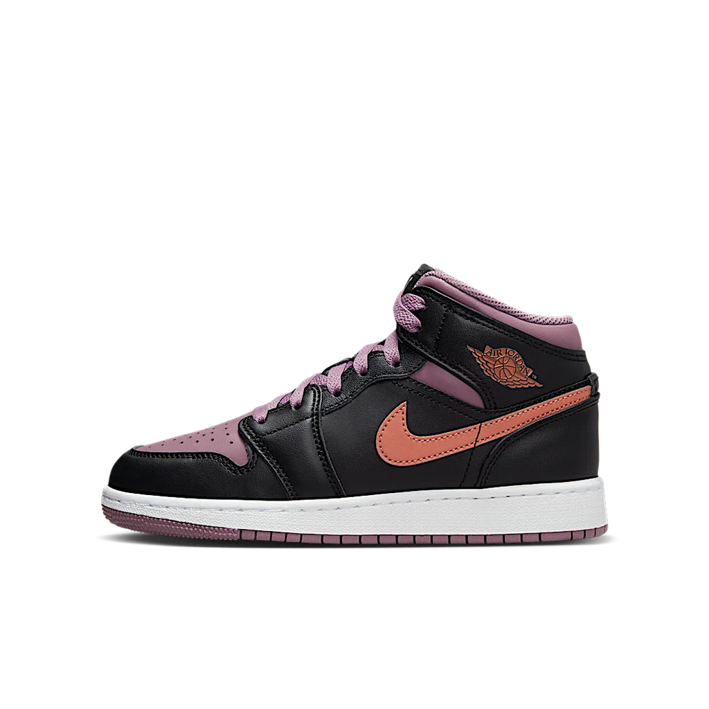 Air Jordan 1 Mid SE Black Sky J Mauve White Sky J Orange