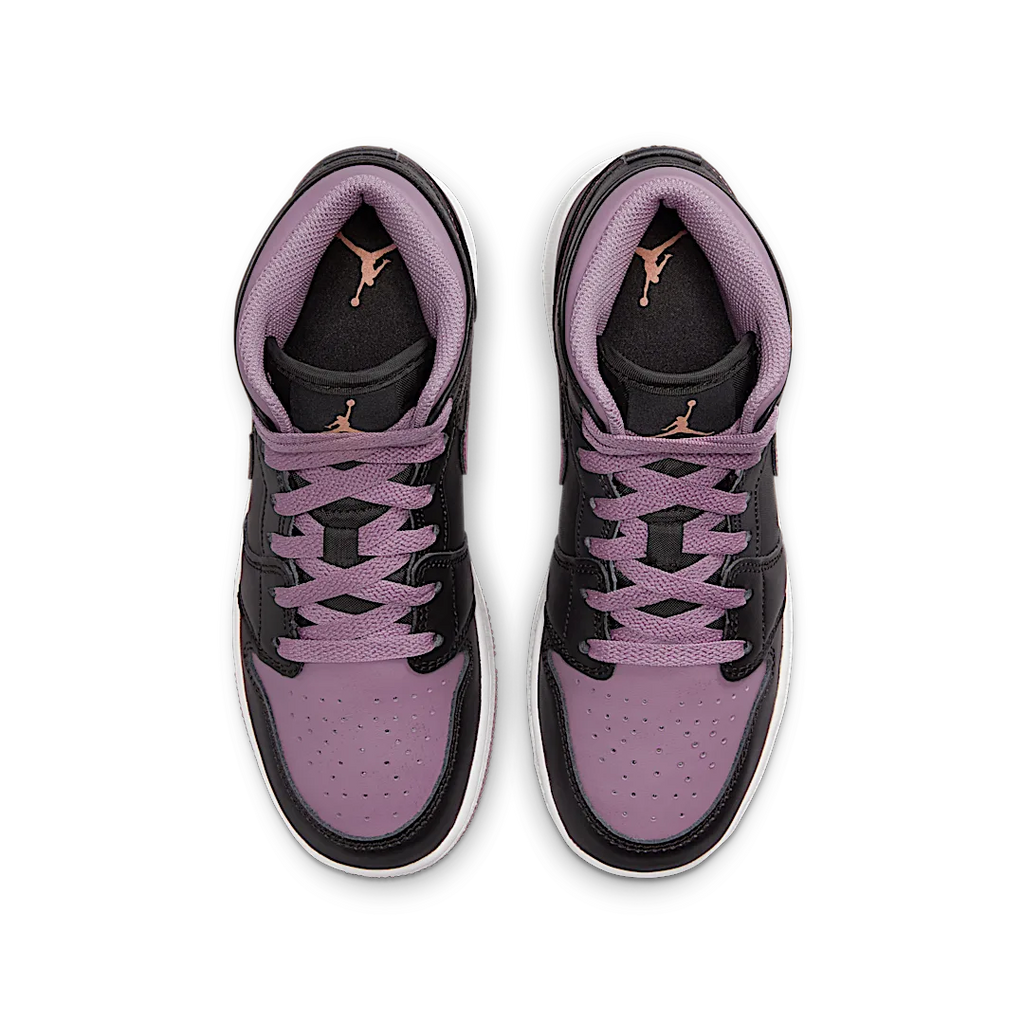 Air Jordan 1 Mid SE Black Sky J Mauve White Sky J Orange