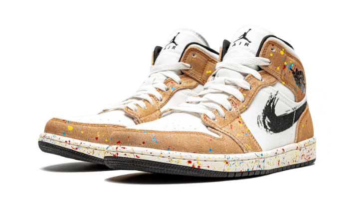 Air Jordan 1 Mid SE Brushstroke