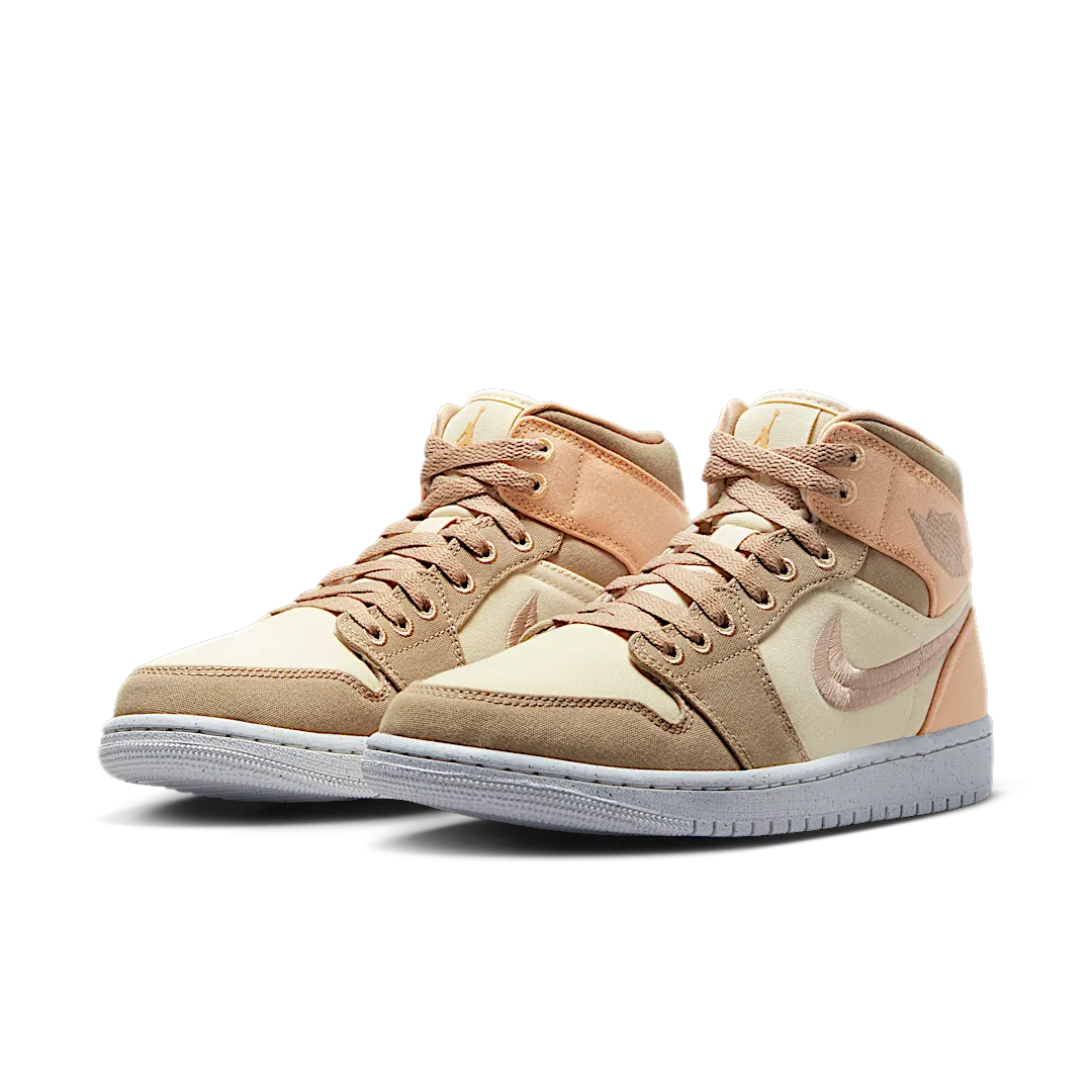 Air Jordan 1 Mid SE Canvas Khaki