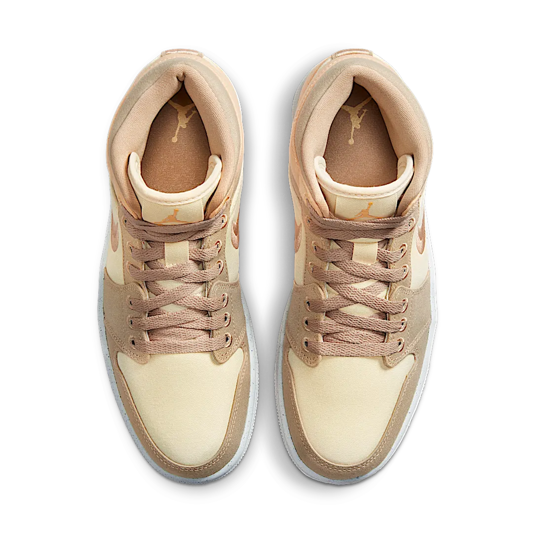 Air Jordan 1 Mid SE Canvas Khaki