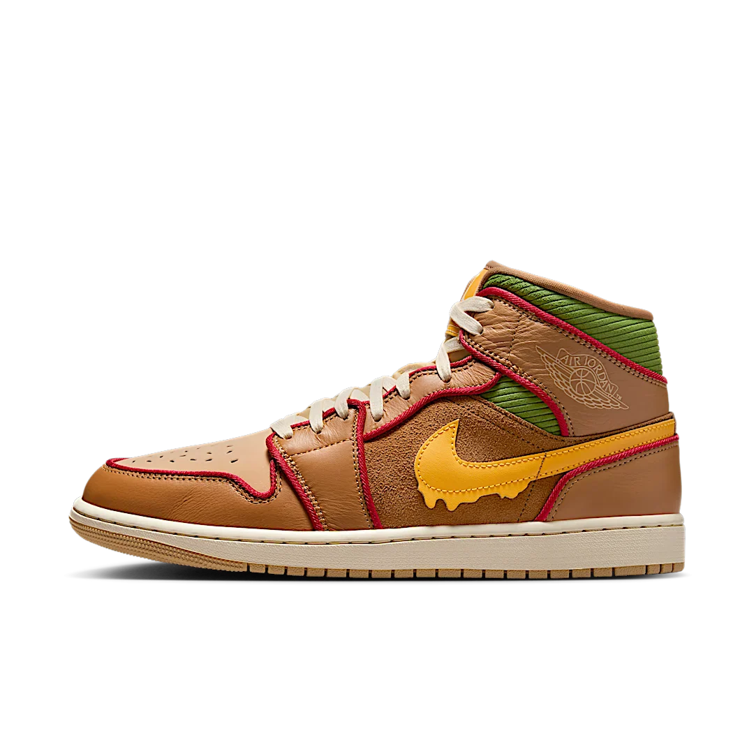 Air Jordan 1 Mid SE Cheeseburger