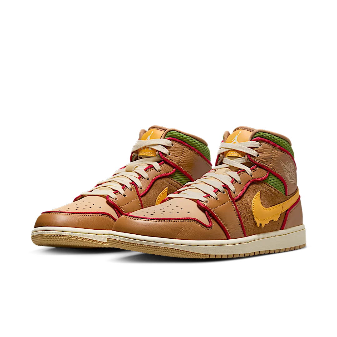 Air Jordan 1 Mid SE Cheeseburger