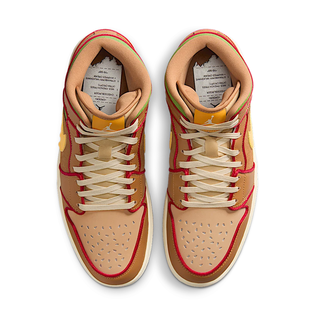 Air Jordan 1 Mid SE Cheeseburger