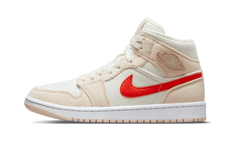 Air Jordan 1 Mid SE Corduroy Sail