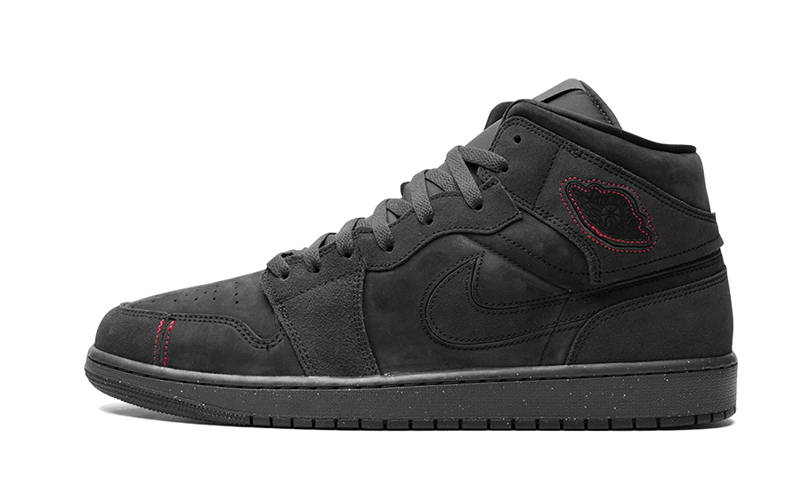 Air Jordan 1 Mid SE Craft Dark Smoke Red