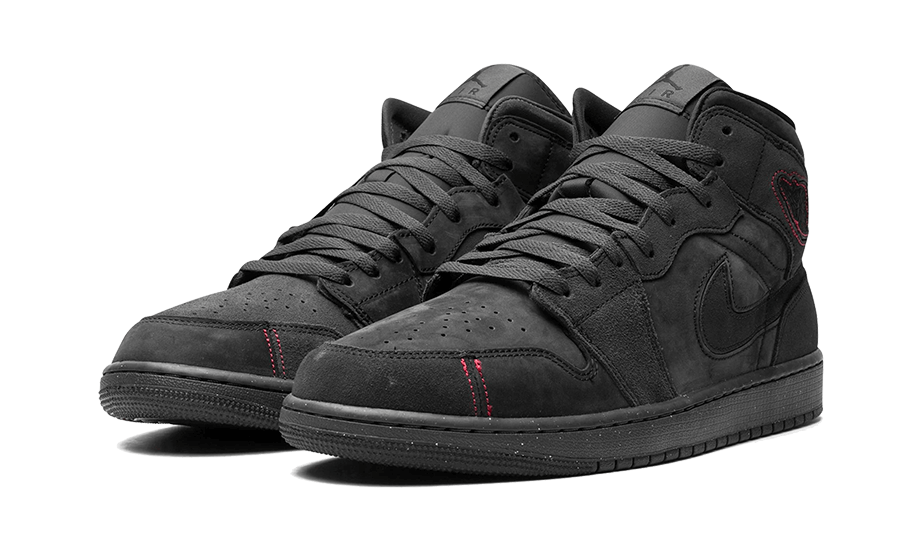 Air Jordan 1 Mid SE Craft Dark Smoke Red
