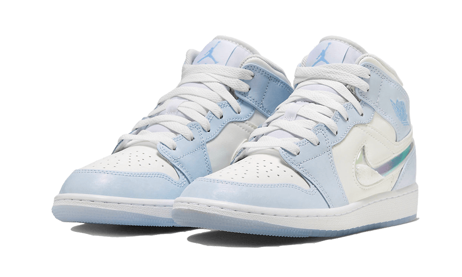 Air Jordan 1 Mid SE Glitter Swoosh