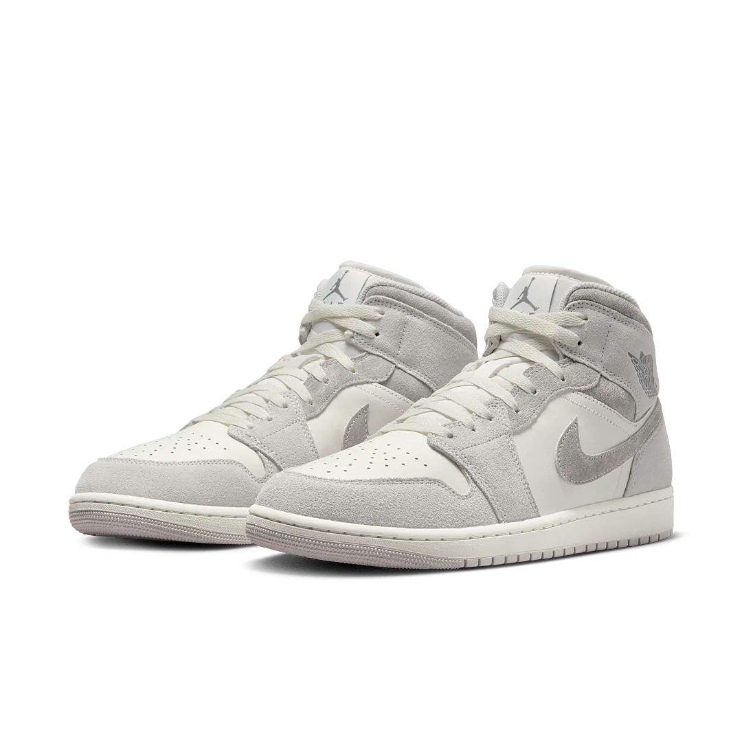 Air Jordan 1 Mid SE Neutral Grey Sail