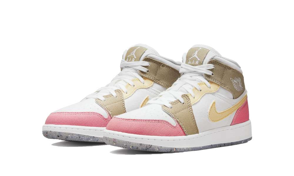 Air Jordan 1 Mid SE Pastel Vivid Green Grind