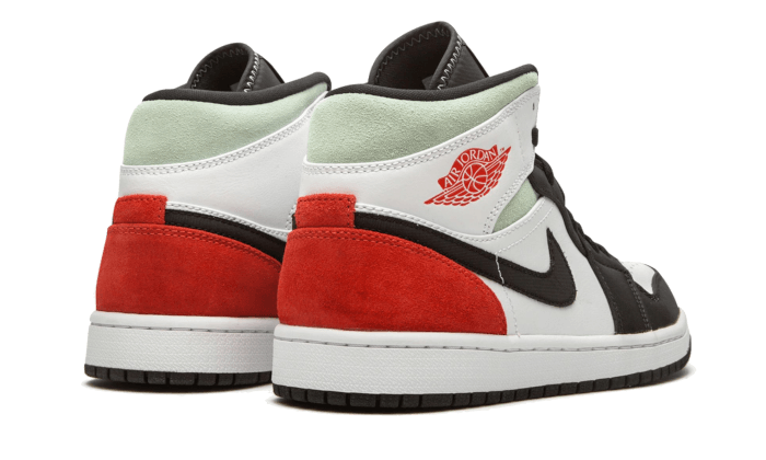 Air Jordan 1 Mid SE Red Black Toe