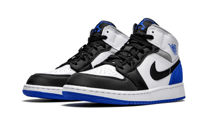Air Jordan 1 Mid SE Royal Black Toe