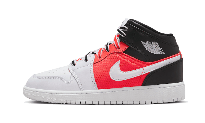 Air Jordan 1 Mid SE White Black Infrared