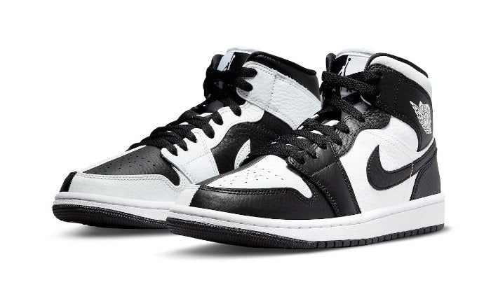 Air Jordan 1 Mid Split Black White