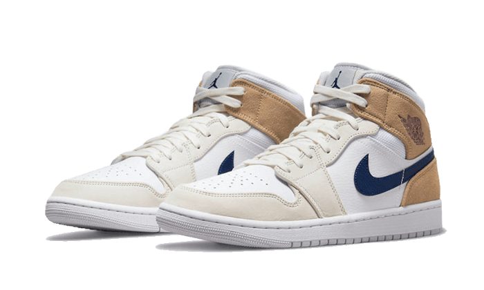 Air Jordan 1 Mid Tan Suede
