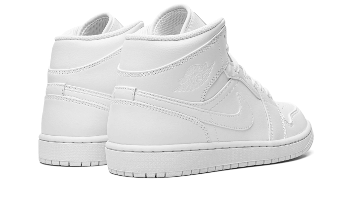 Air Jordan 1 Mid Triple White