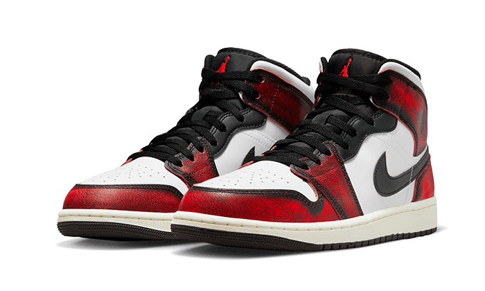 Air Jordan 1 Mid Wear-Away Chicago