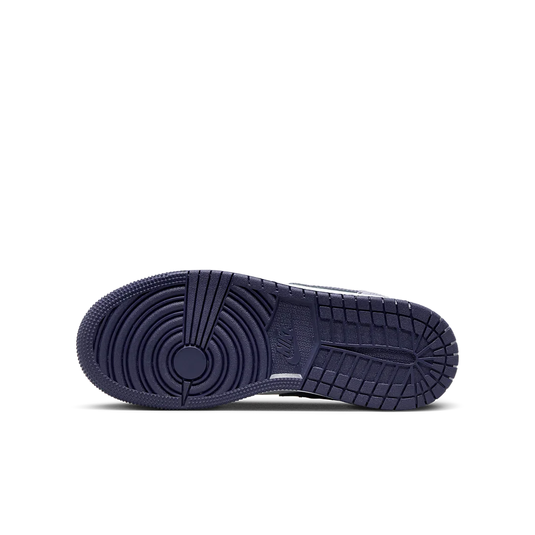 Air Jordan 1 Mid White Sky J Purple