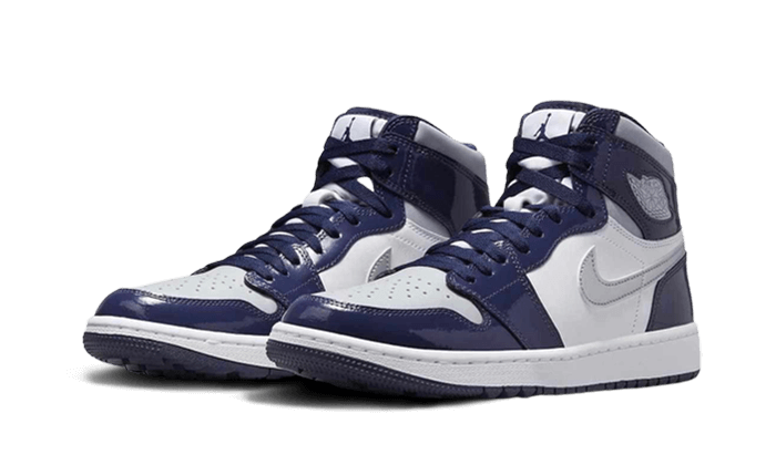 Air Jordan 1 Retro High Golf Patent Midnight Navy