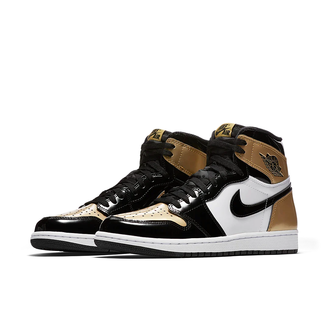 Air Jordan 1 Retro High NRG Patent Gold Toe